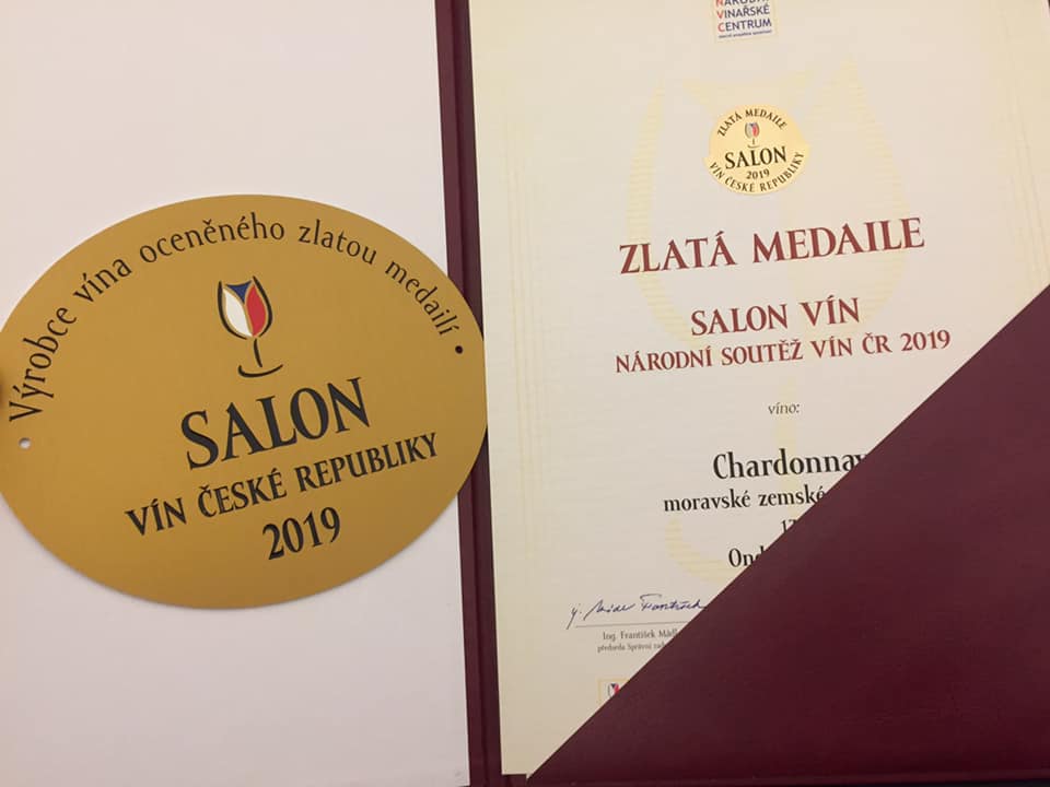 Ocenění salón vín - diplom